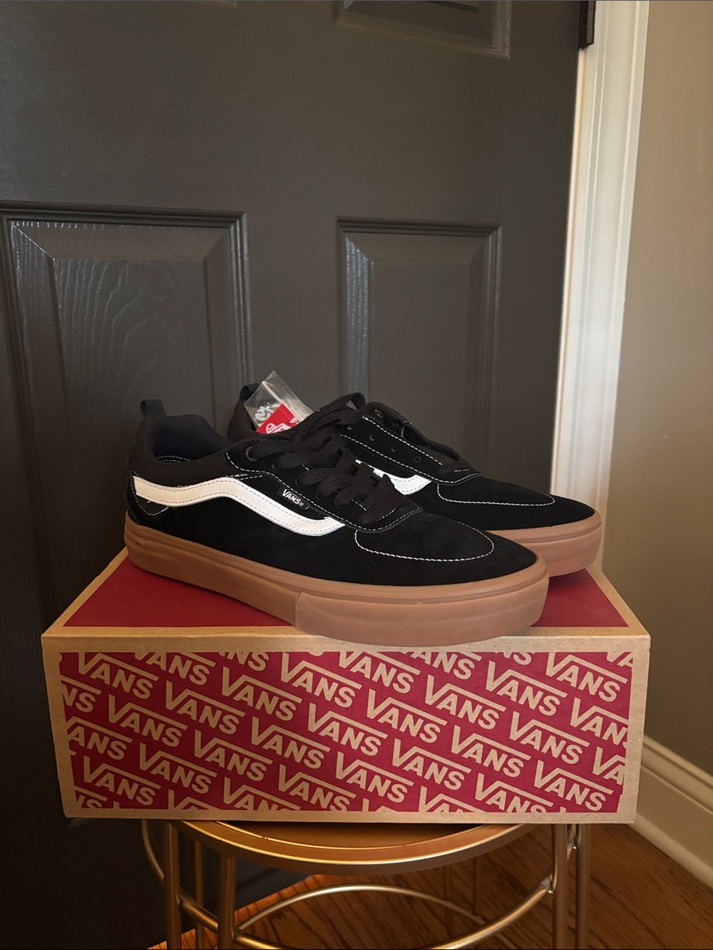Vans Old Skool Black with Gum Sole Low-Top Sneakers